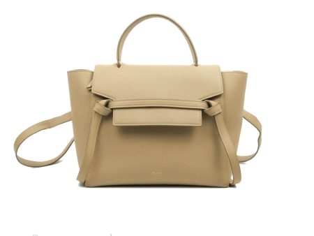 Celine Micro Belt Bag Light Taupe Grained Calfskin Gold Hardware Sale