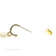 Chanel CC Hoop Earrings Gold Tone 22C For Discount