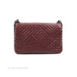 Bottega Veneta Small Nappa Intrecciato Olimpia Shoulder Bag Dark Red Online