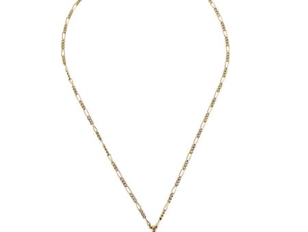 CHANEL 1983 Crystal & Gold Circled CC Chain Pendant Necklace 3438 97566 Fashion