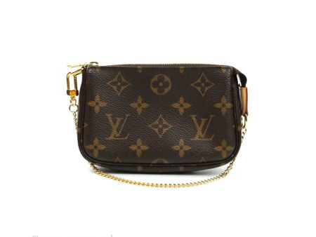 Louis Vuitton Monogram Canvas Mini Pochette Accessories Hot on Sale