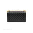 Chanel Quilted Medium Caviar Boy Flap Aged Gold Hardware Hot on Sale