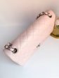 Chanel 14C Sakura Pink Caviar Double Flap Quilted Jumbo SHW on Sale